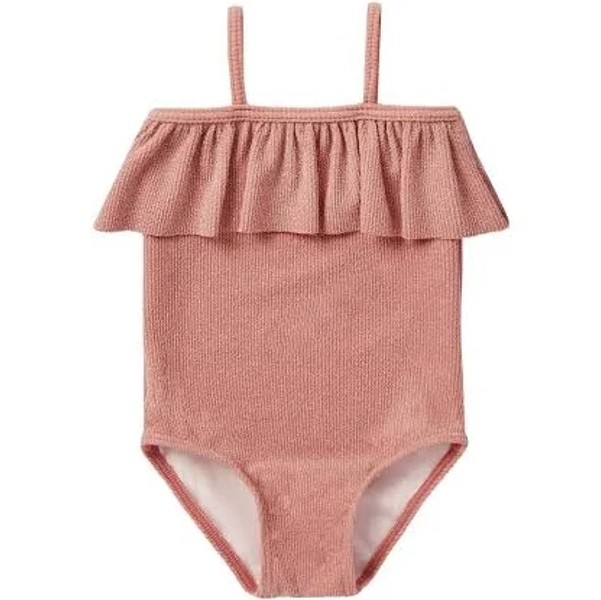 Rylee + Cru Ruffle One-Piece Swimsuit
