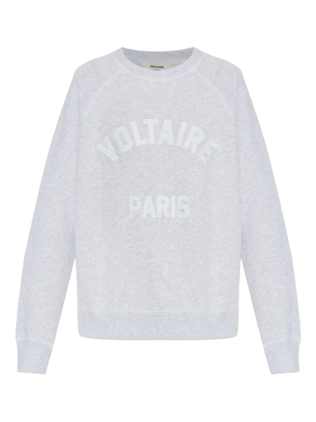 Zadig&Voltaire logo-detail Sweatshirt | Grey | FARFETCH