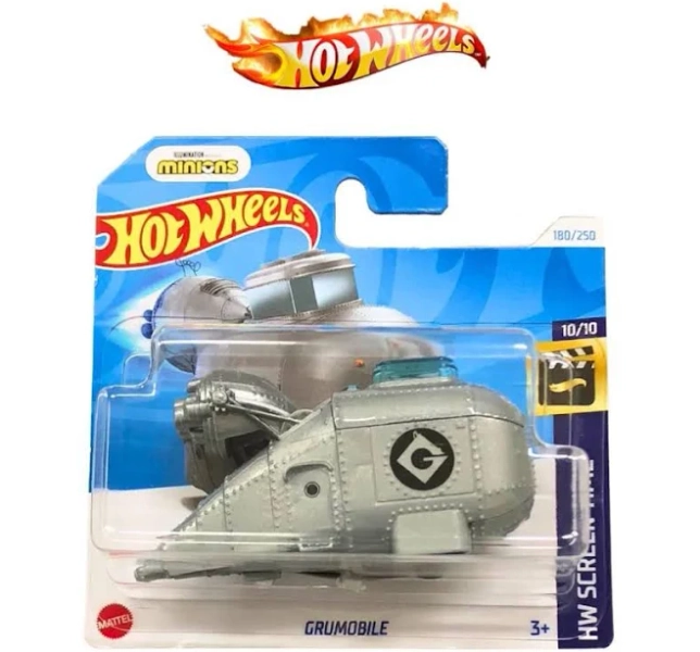 Hotwheels Grumobile Minions 2024 ( Short Card ) - Collectibles Toy Car