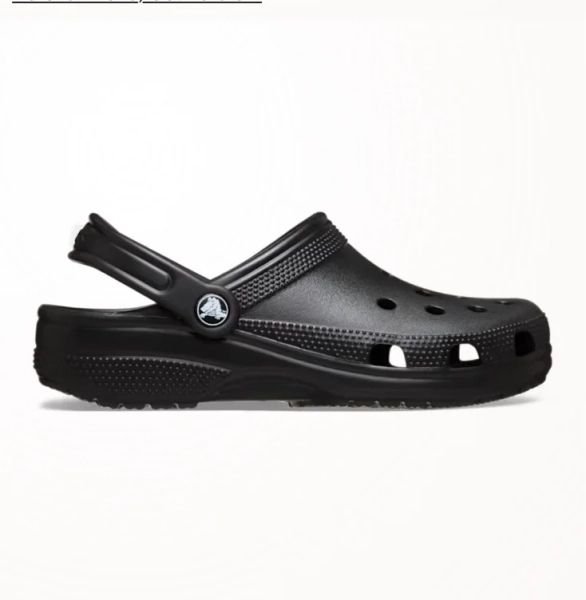 Black Crocs 