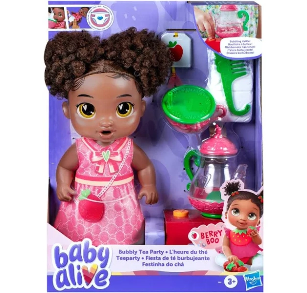 Baby Alive Bubbly Tea Party Berry Boo Baby Doll