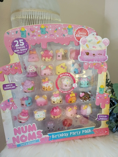 Num Noms Birthday Party Pack Special Edition 25 Classic Series 1-3 Scented New