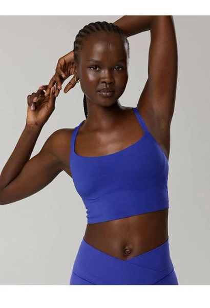 Aerie Real Me Hold Up! Strappy Sports Bra
