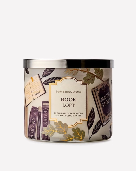 Book Loft 3-Wick Candle