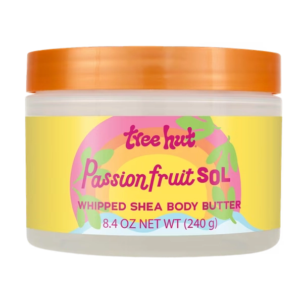 Tree Hut Passionfruit Sol Whipped Shea Body Butter, 8.4 oz
