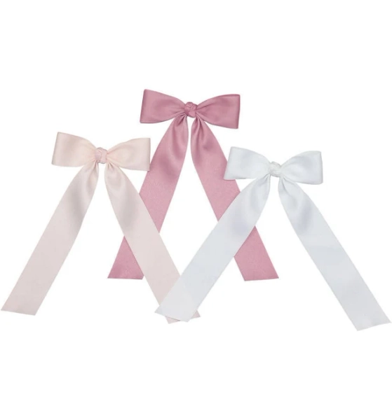 Matte Satin Streamer Bow