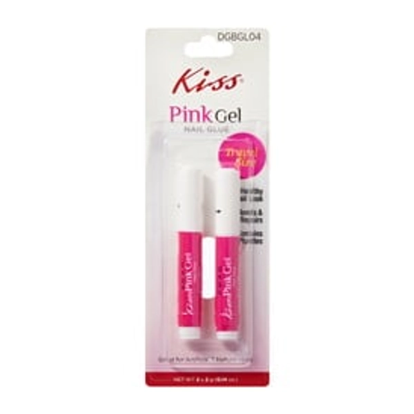 Kiss® Pink Gel Nail Glue 2-Pack 0.14oz | Five Below