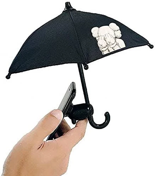 FELGHANA Phone Umbrella Suction Cup Stand – Universal Adjustable Piggy Phone Stand with Umbrella for Phone