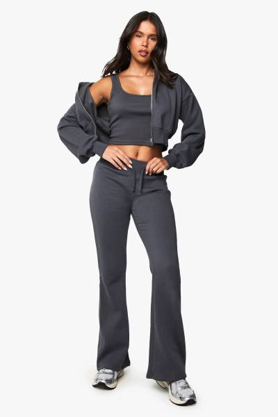 Shrunken Flared Jogger 3 Piece Tracksuit