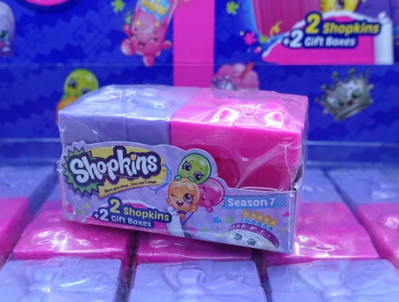 Shopkins Season 7 Sealed Gift Box 2 Shopkins + 2 Gift Boxes Moose Toys BNIP