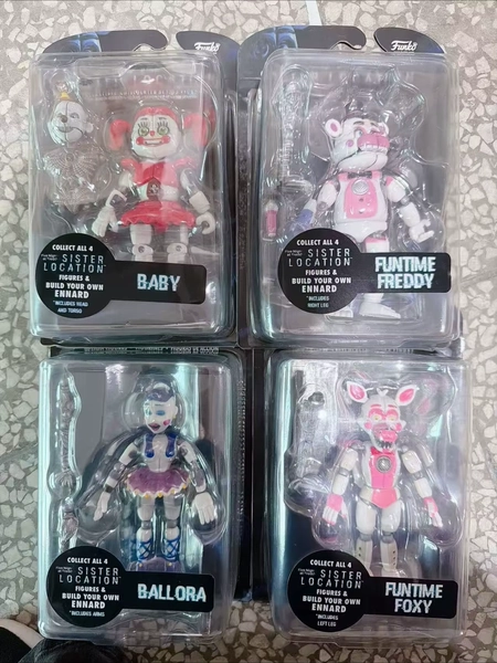 FNAF Sister Location Action Figure Baby Ballora Funtime Freddy Funtime Foxy