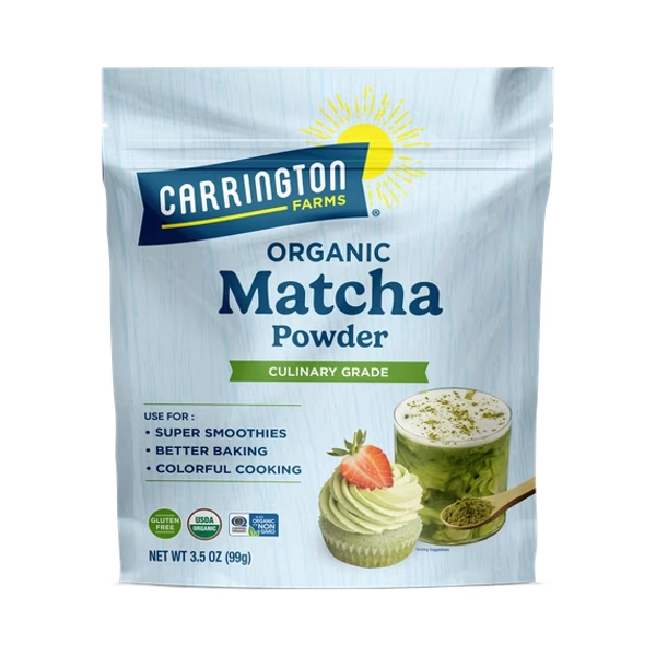 Carrington Farms Organic Matcha Green Tea Powder, 3.5oz