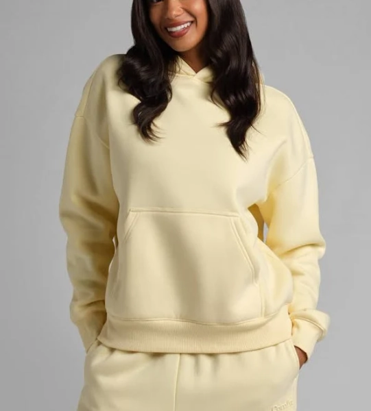 Comfrt Basic Crop Hoodie