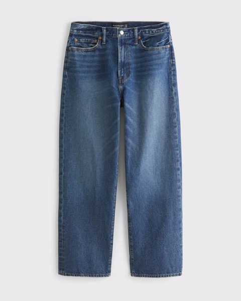 Abercrombie Blue Baggy Jean