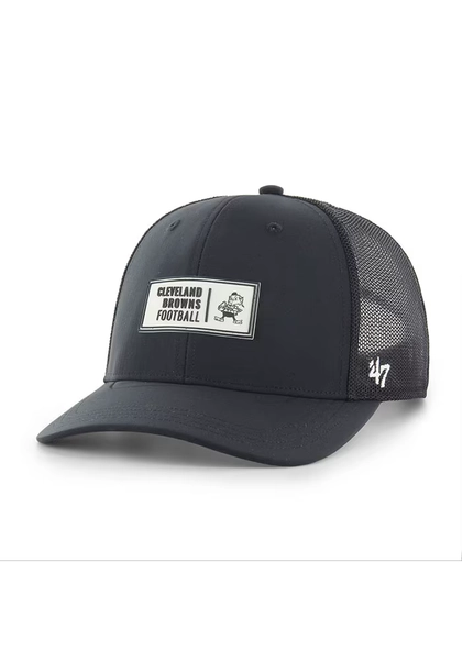 47 Cleveland Browns Retro Cypher Trucker Adjustable Hat - Black