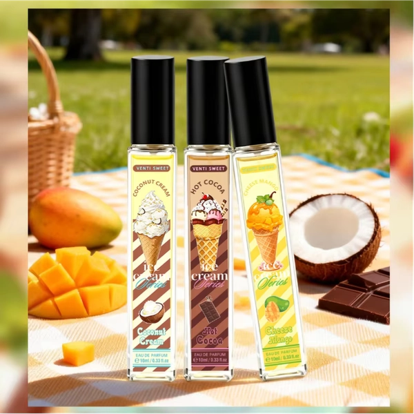 10ml Ice Cream Series Perfume suit Chocolate Berry Caramel Scent Long-lasting Fragrance Gourmand Perfume Charming Date Fragrance - AliExpress 66