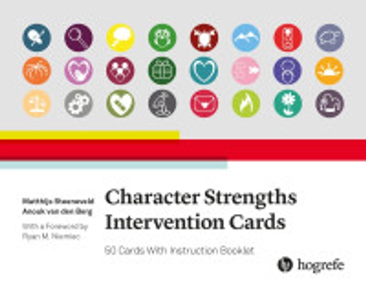 Character Strengths Intervention Cards - 2020 - 50 Cards With Instruction Booklet – Hogrefe Publishing