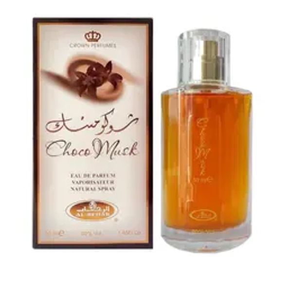 Al Rehab Choco Musk Eau de Parfum (EDP) Spray - 50ml (1.7oz) Perfume for Women, Amber Woody Fragrance, Chocolate Fragrance, Cacao Vanilla Perfume, Aromatic Sweet Scent, Sandalwood Myrrh Musk Notes, Long-Lasting, Ideal Gift (Beauty & Personal Care)