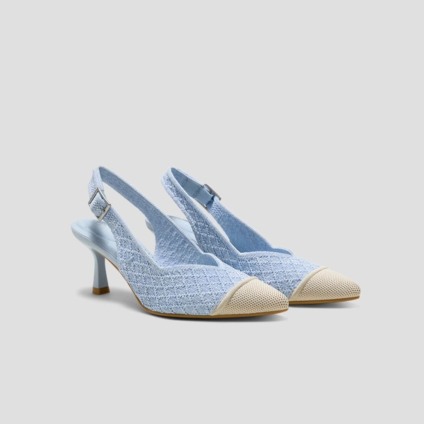 Pointed-Toe Slingback Heels (Addison) - US Size 5