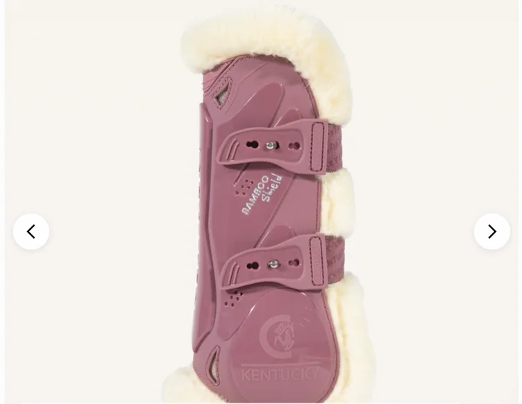 Vegan Sheepskin Tendon Boots Bamboo Elastic