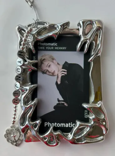 Silver Kpop Photocard Holder
