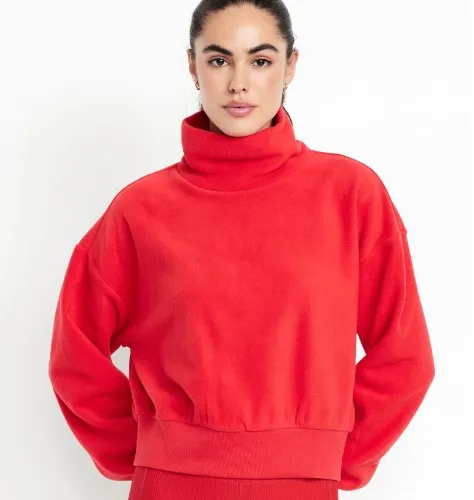 Performance Microfleece Mock Neck Sweatshirt | Old Navy