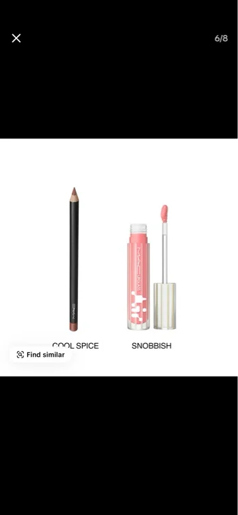 MAC Glossy Lip Duo - Lip Pencil + Lipglass Air - TikTok Shop