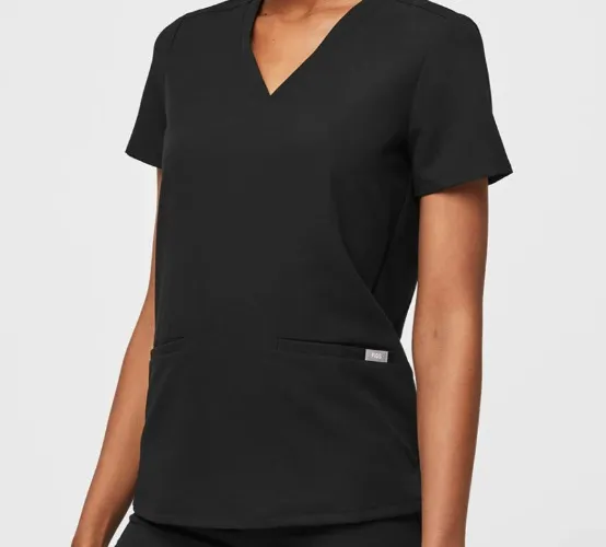Casma Three-Pocket Scrub Top