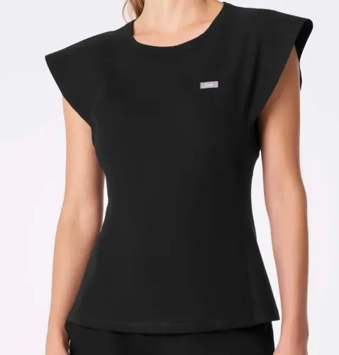 Figs Orillia Slim Scoop Neck Scrub Top
