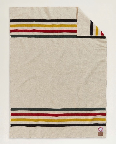 GLACIER NATIONAL PARK THROW WITH CARRIER