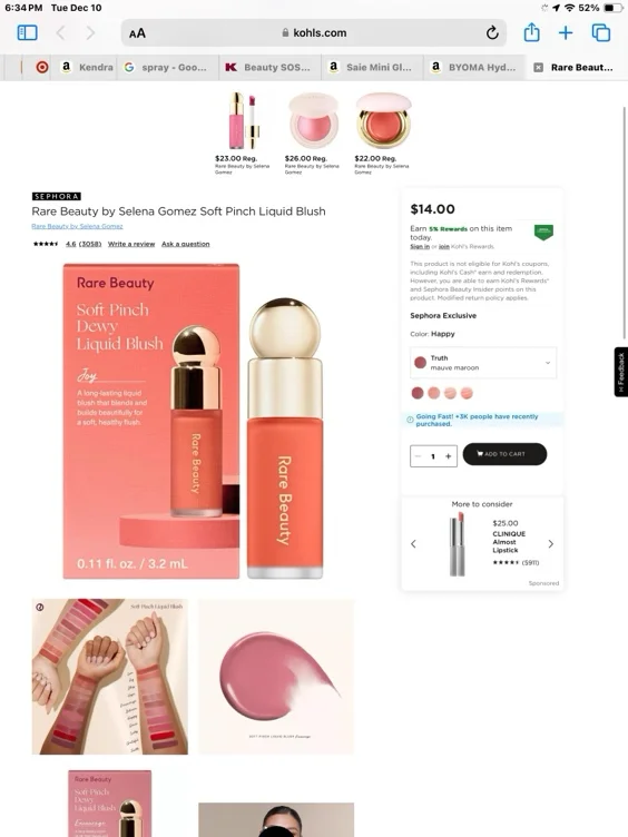 Sephora mini blush 