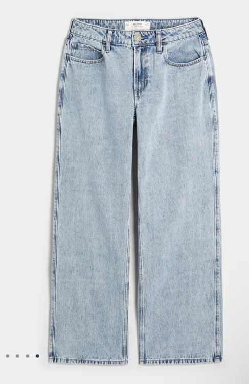 Mid rise jeans