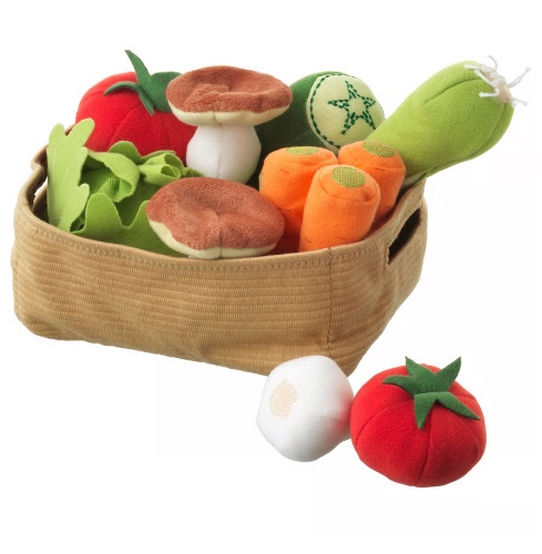 DUKTIG 14-piece vegetables set