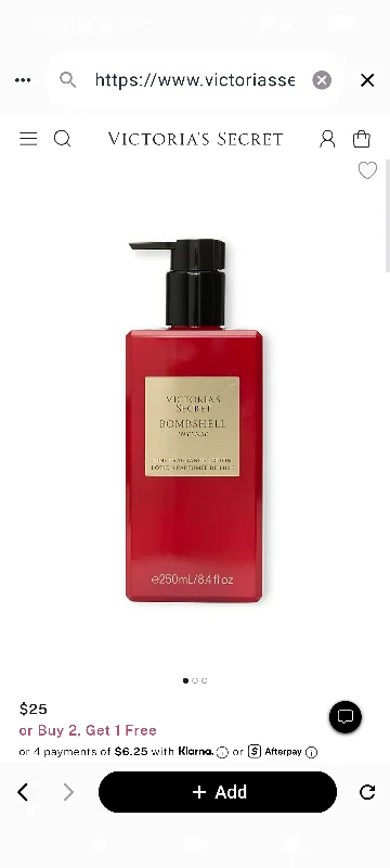 Bombshell Intense Fine Fragrance Lotion