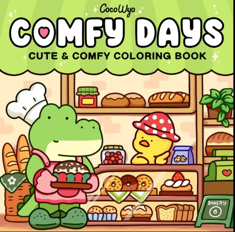 SUPER CUTE COLORING BOOK - the most popular fun and creative - TikTok Shop
