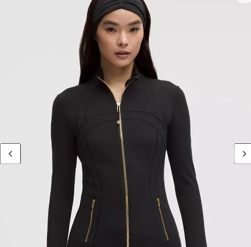 Define Jacket *Nulu - black/gold/gold - 2