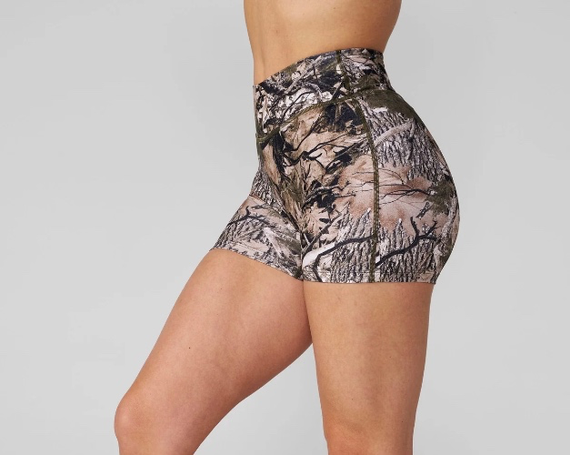 W1134 - Camo Urban Shorts 5"