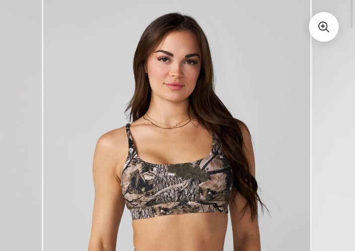 W3161 - Camo Urban Sports Bra