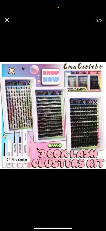 lash clusters 
