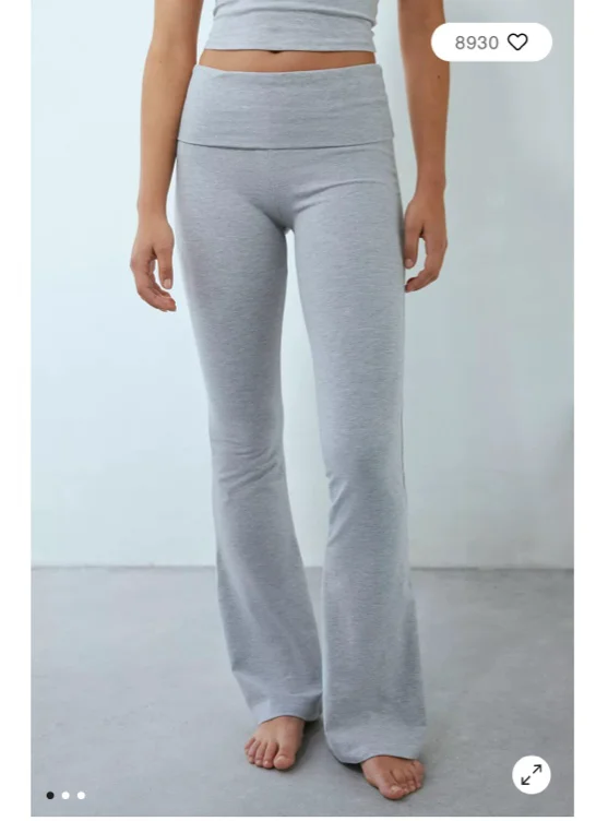 Out From Under Bec Foldover Flare Pant