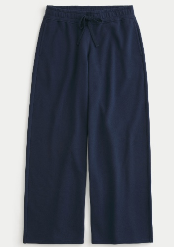 ⭐ ( Set ) Hollister Feel Good Low-Rise Baggy Sweatpants | Regular Medium | Navy