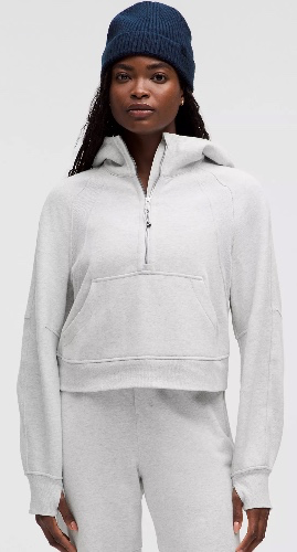 Scuba Oversized Half-Zip Hoodie