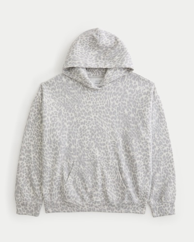 Hollister Feel Good Oversized Dot Hoodie
