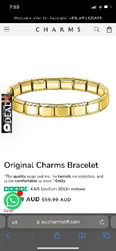 Original Charms Bracelet