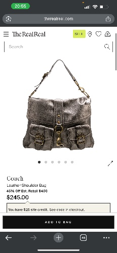Coach Leather Bag