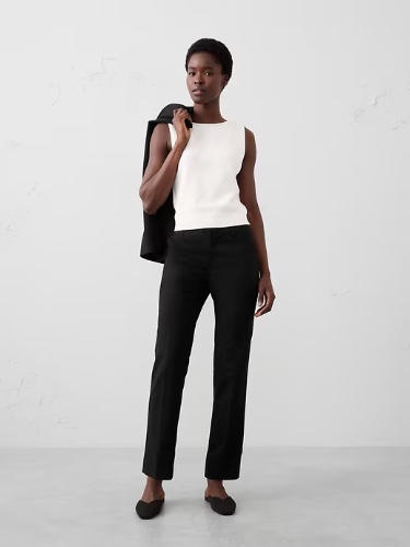 RYAN STRETCH TWILL PANT - Banana Republic Factory