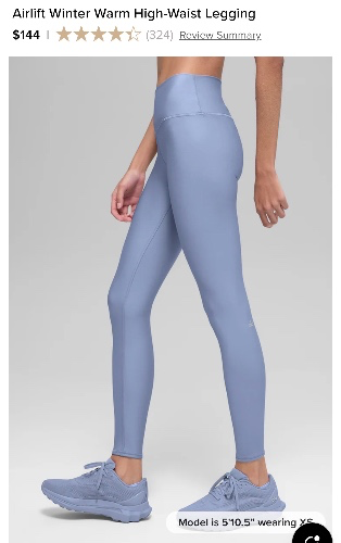 Airlift Winter Warm High Waisted Legging