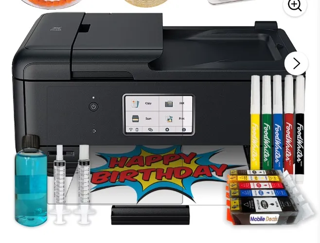 Edible Cake Topper Printer