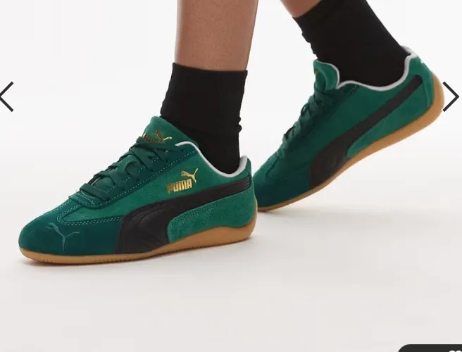 Puma Speedcat OG trainers in dark green