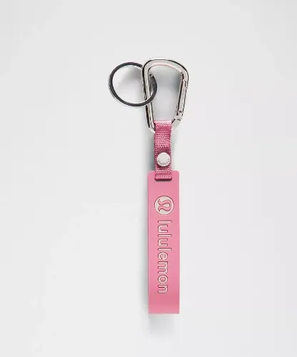 Silicone Keychain - Black/White - ONE SIZE